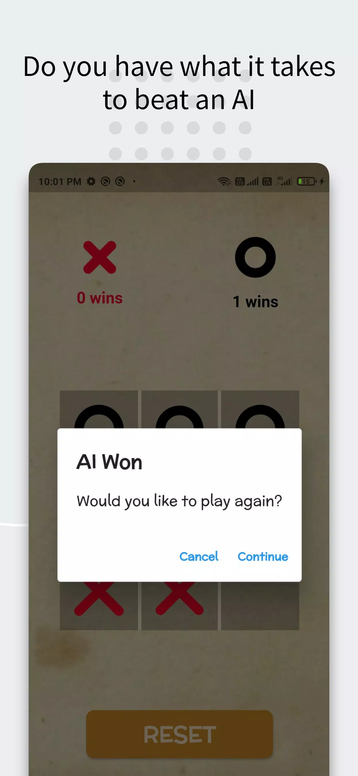 Tic Tac Toe AI Game