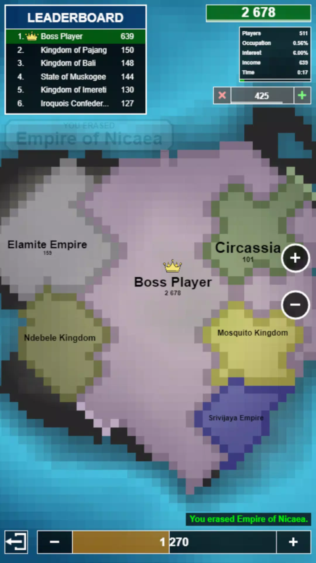 Territorial.io Capture d'écran 2