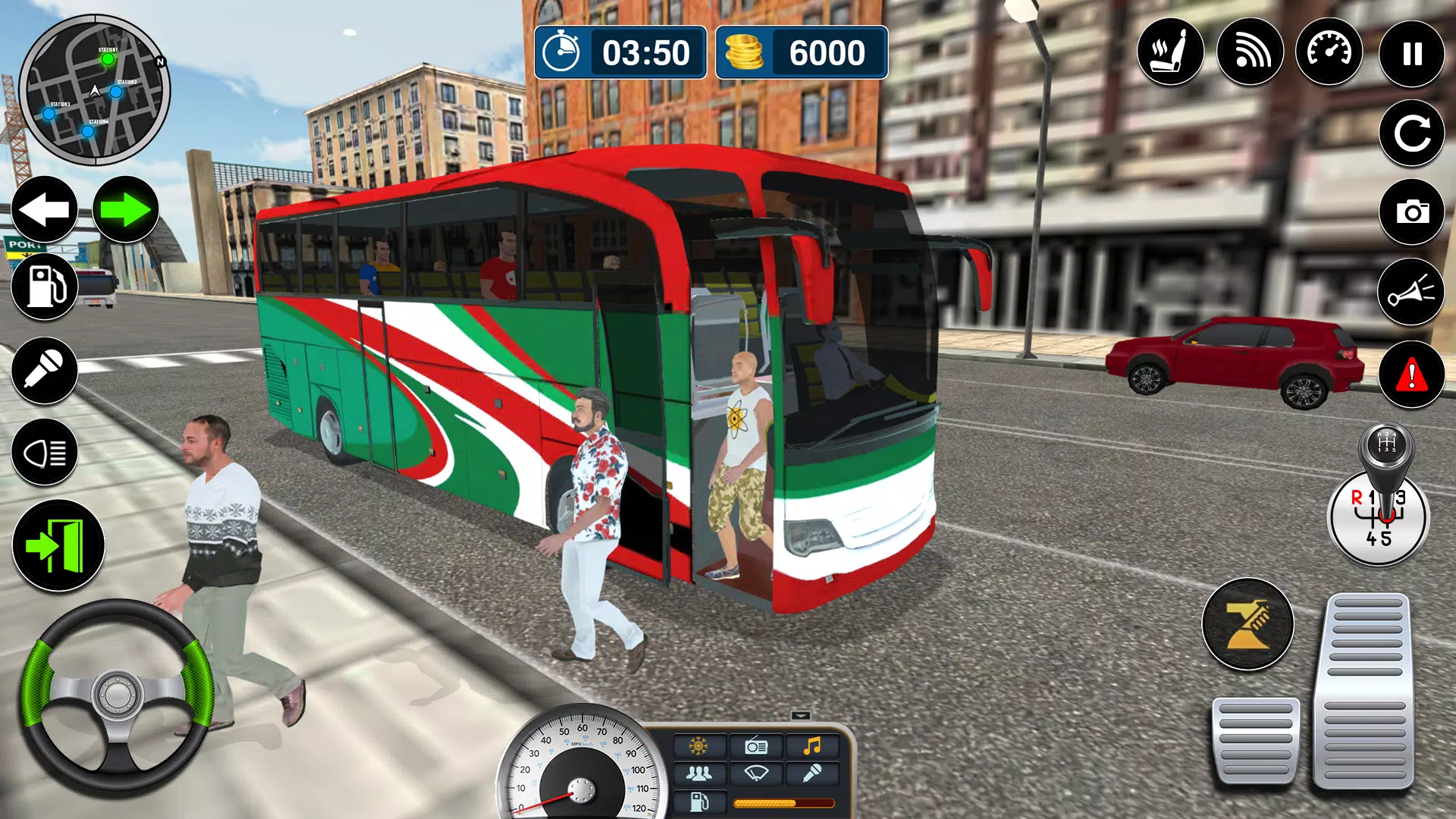 City Bus Steer Challenge Capture d'écran 3