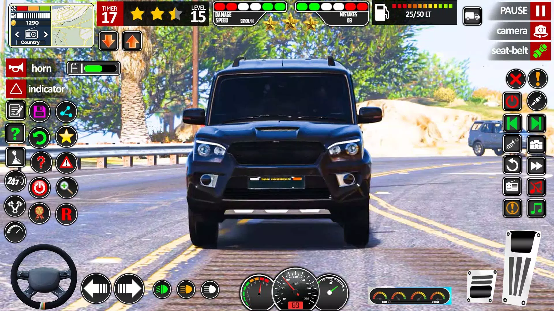 Prado Car Parking Game Capture d'écran 1