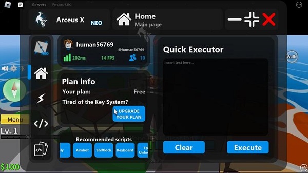 Tải xuống apk arceus x neo
