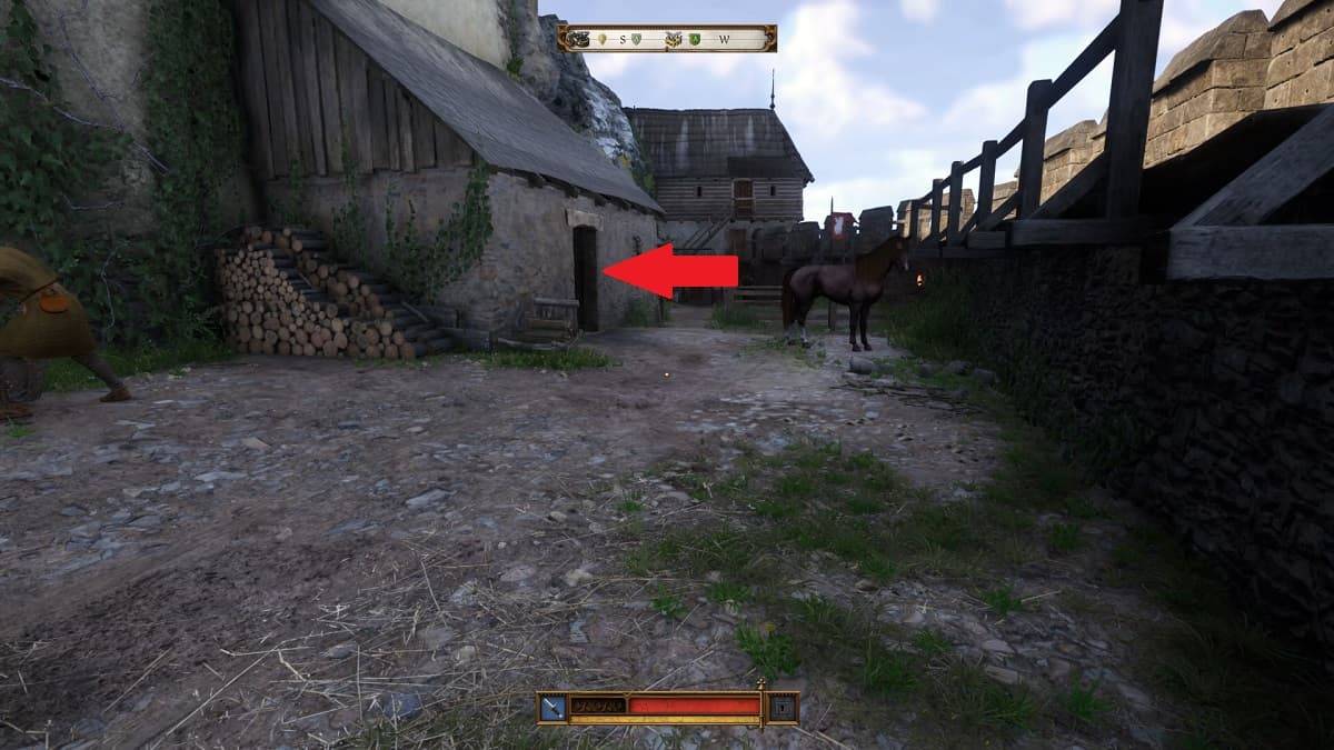 Sack shed in Kingdom Come: Deliverance 2