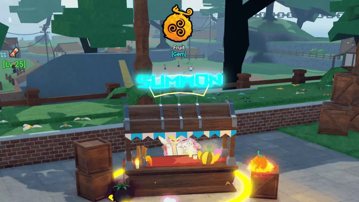 顯示動漫水果中能力重抽商店的圖片