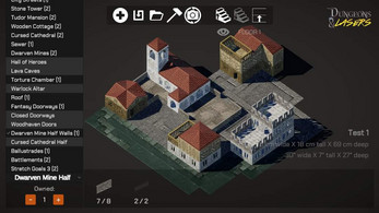 Schermata Dungeons & Lasers Builder 2