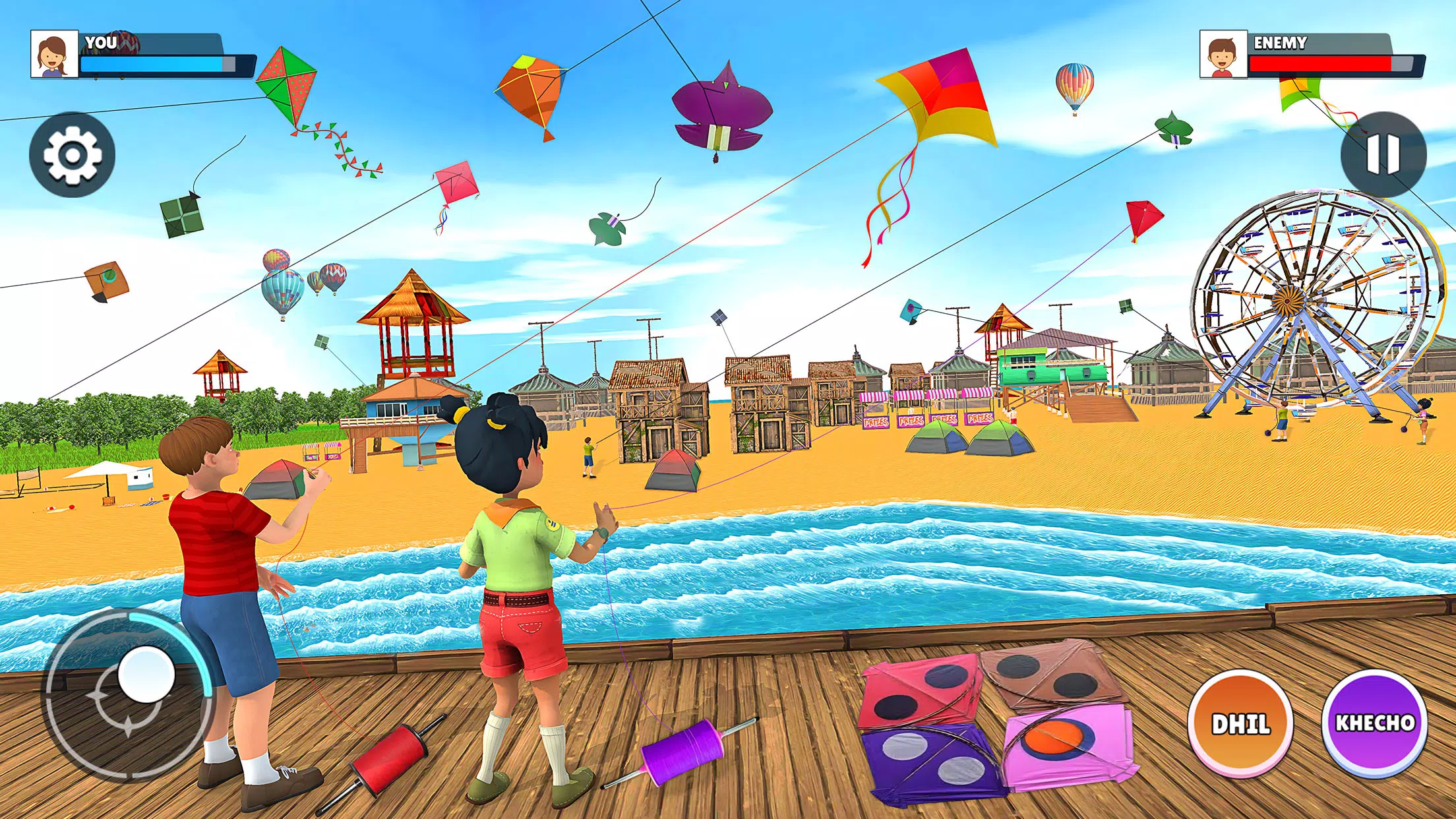 Kite Flying 3D - Pipa Combate 스크린샷 0