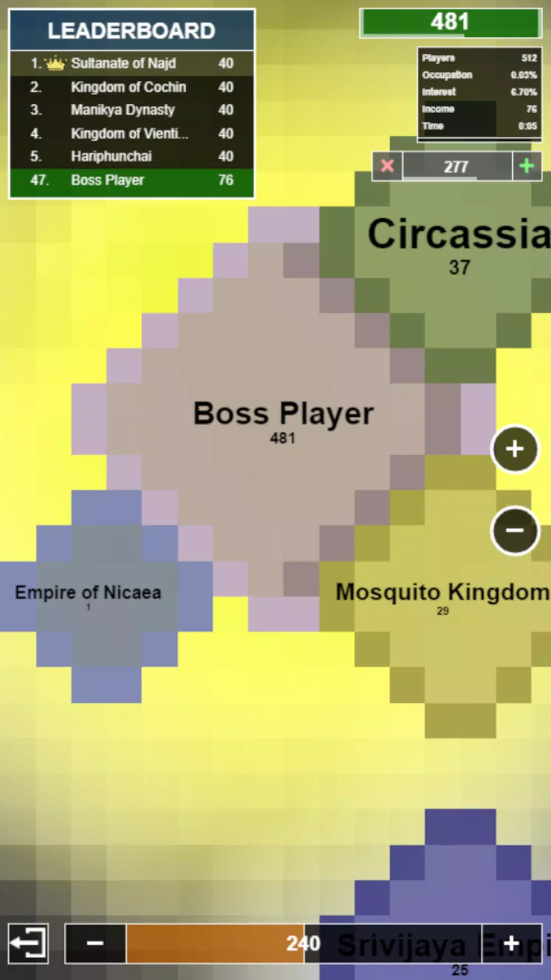 Territorial.io Capture d'écran 1
