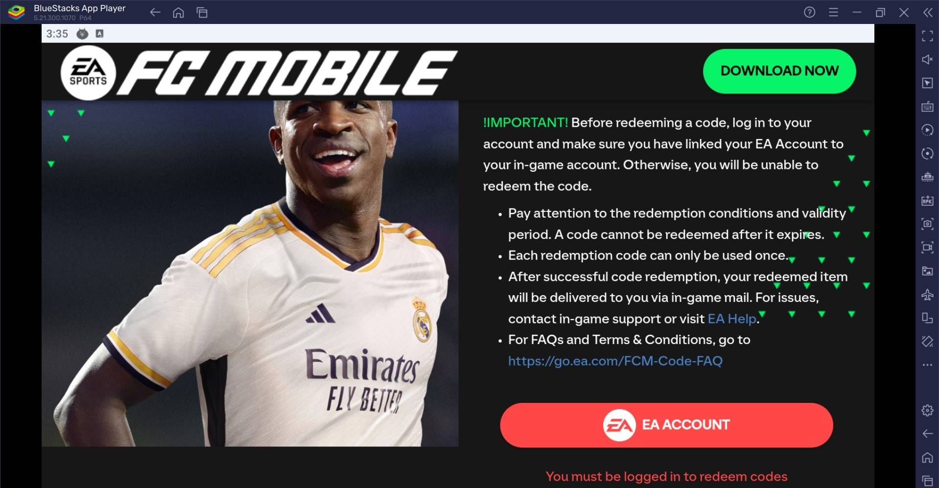 EA Sports FC ™ Mobile Soccer- Semua Kod Penebusan Kerja Januari 2025