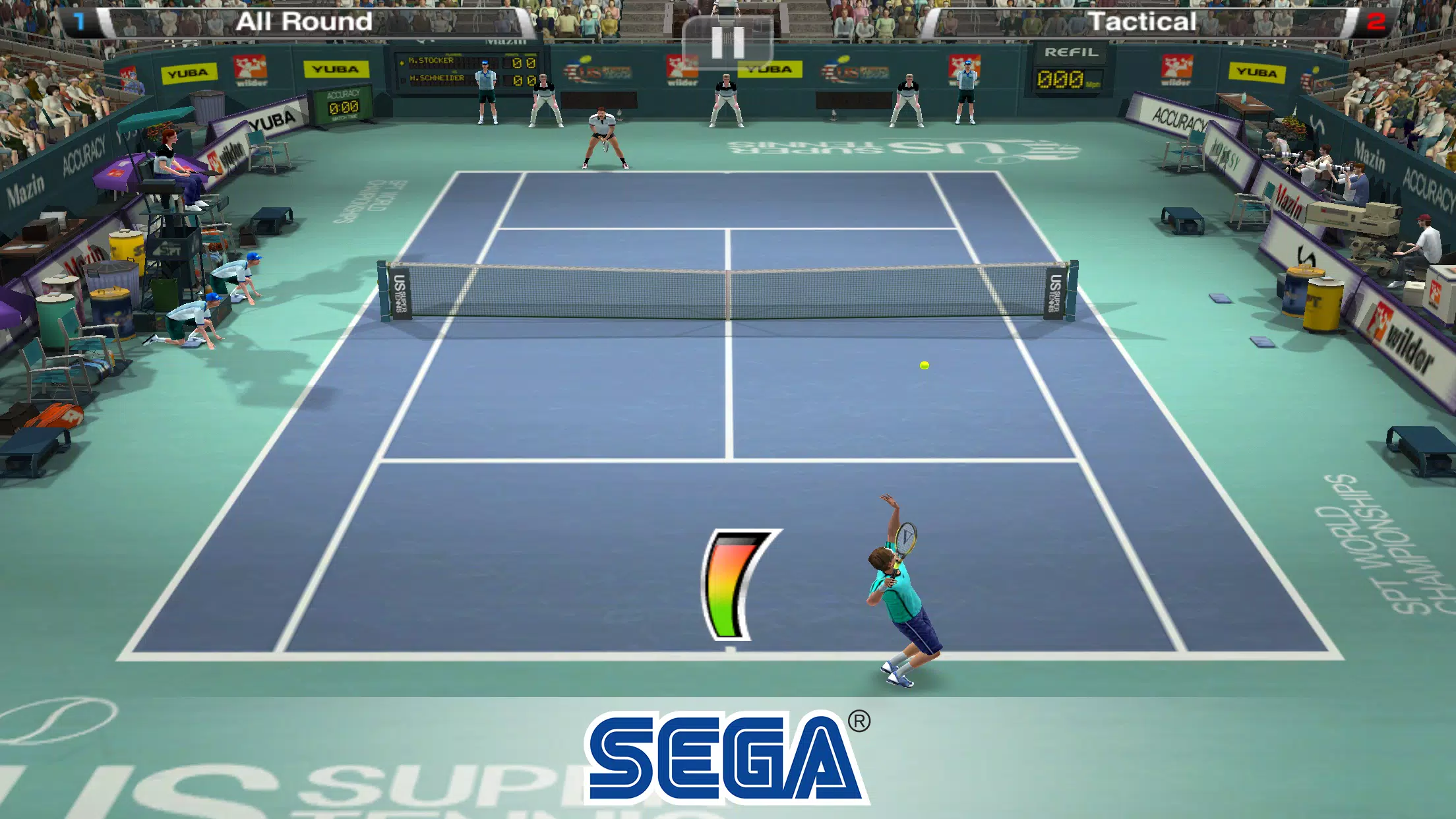Virtua Tennis Challenge應用截圖第1張