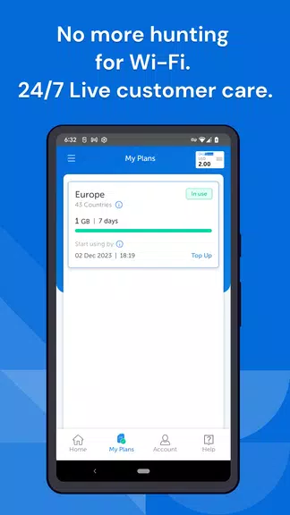 GigSky: Buy eSIM Online Capture d'écran 3