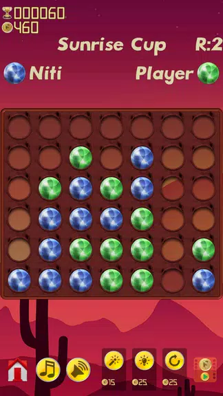 4 In A Line Adventure Captura de tela 2