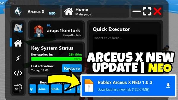 arceus x Neo apk cho Android