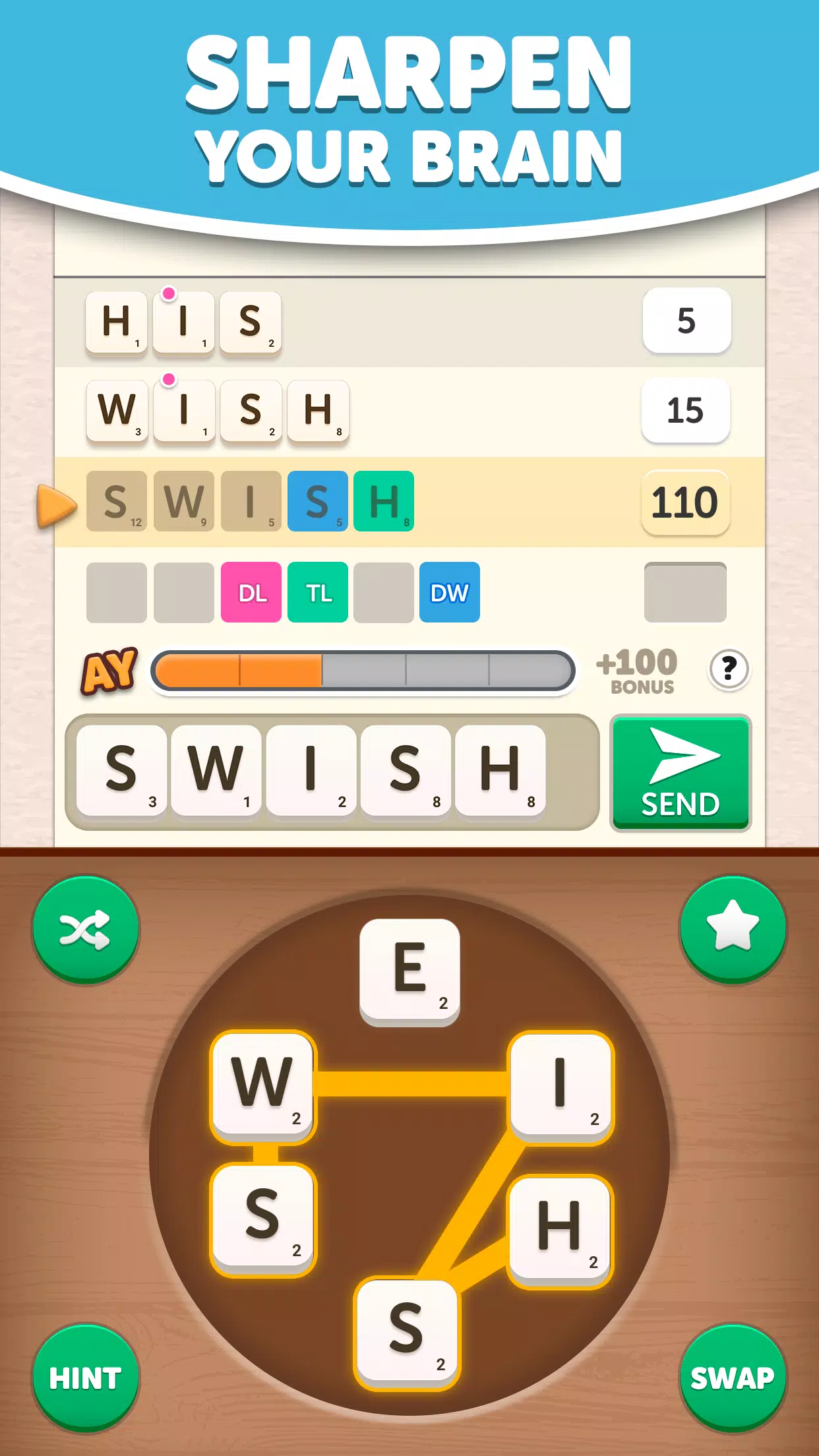 Anagram Yatzy Скриншот 0
