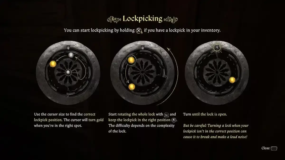Lockpicking in Kingdom Come: Deliverance 2