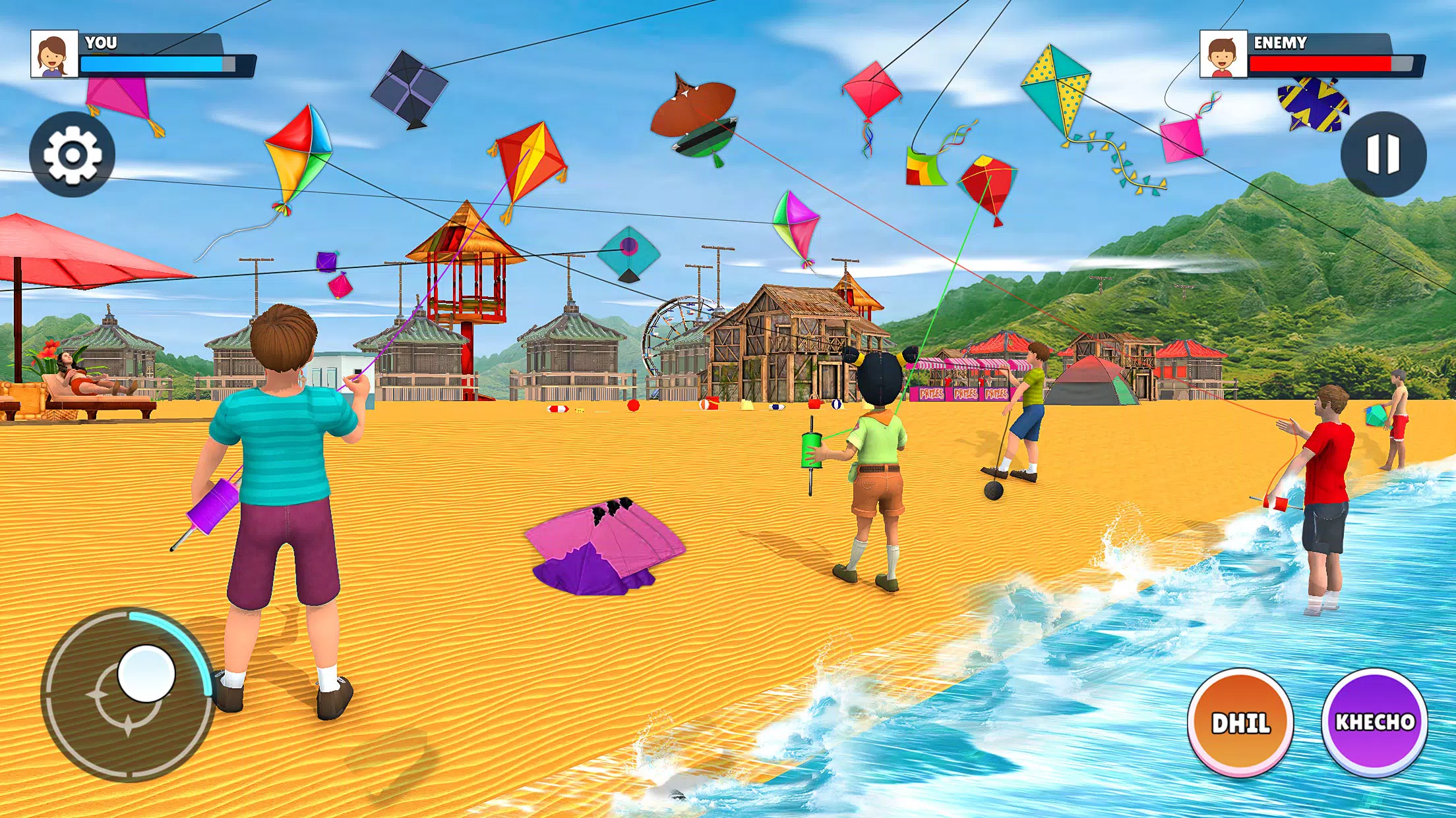 Kite Flying 3D - Pipa Combate 스크린샷 3