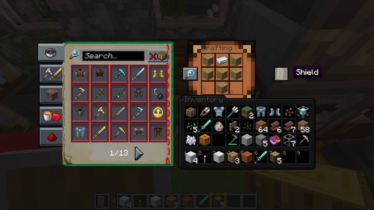 如何在Minecraft中製作盾牌