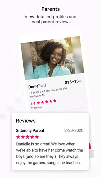 Sittercity: Find Child Care スクリーンショット 3
