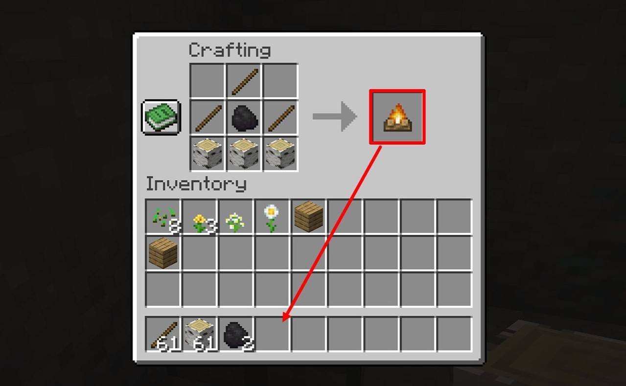Completed Campfire Crafting
