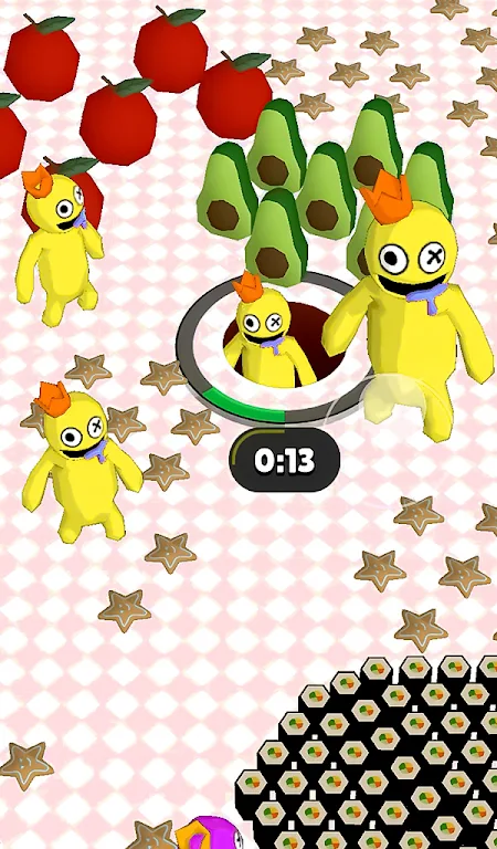 Hole io: Rainbow Merge Master Mod 스크린샷 0