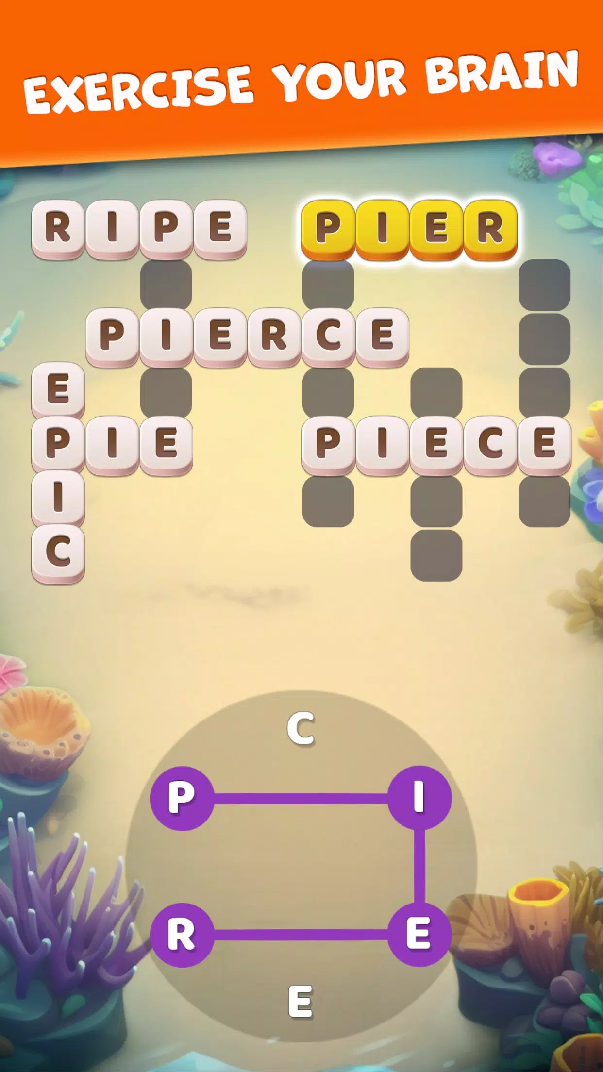 Crocword: Crossword Puzzle Captura de tela 1