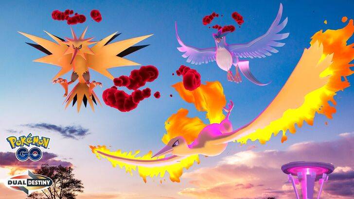 Pokemon Go Dynamax Articuno Zapdos Moltres Event Schedule