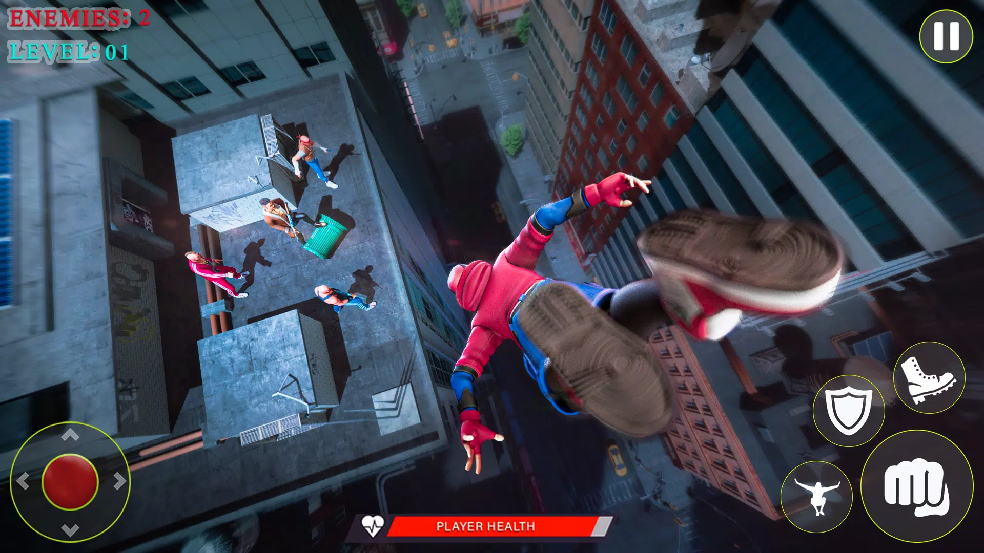 Spider Fighter Hero Man 3d Captura de tela 3