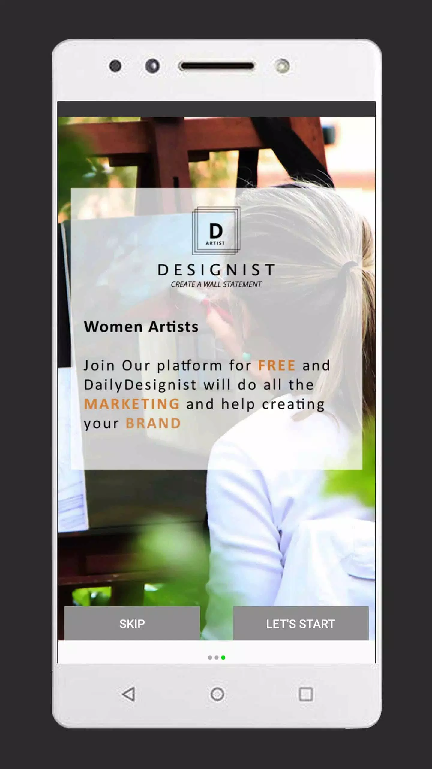 DailyDesignist Artists Captura de tela 2