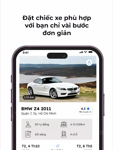 Sigo - Thuê xe tự lái Capture d'écran 3