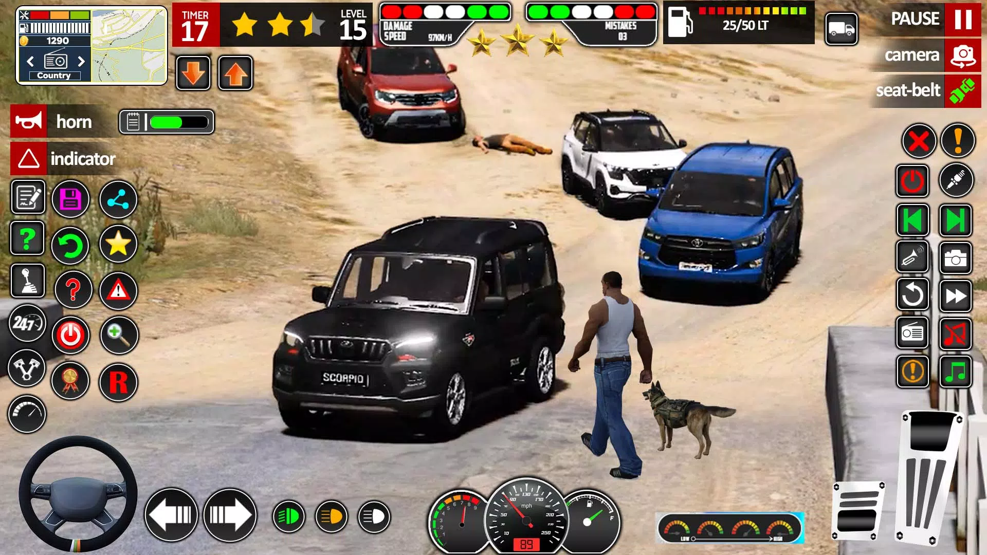 Prado Car Parking Game Capture d'écran 2