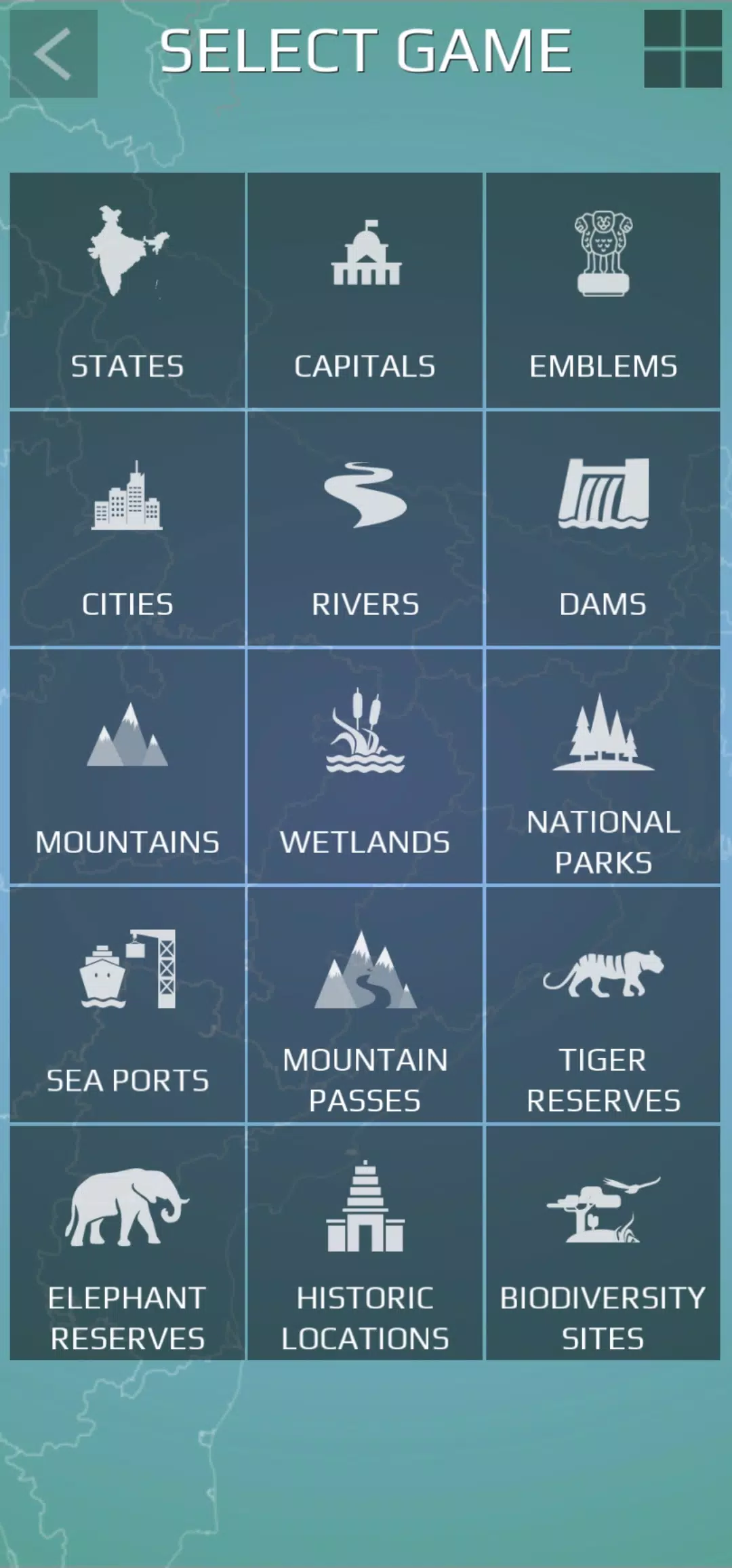 India Map Quiz应用截图第0张