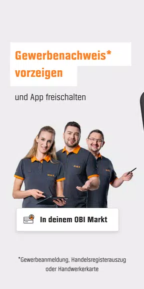 heyOBI Profi: Handwerker-App Captura de pantalla 3