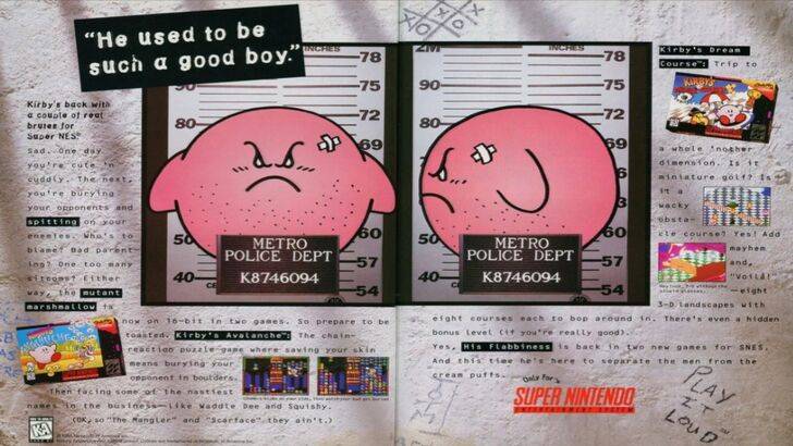 Early Kirby Artwork Differences