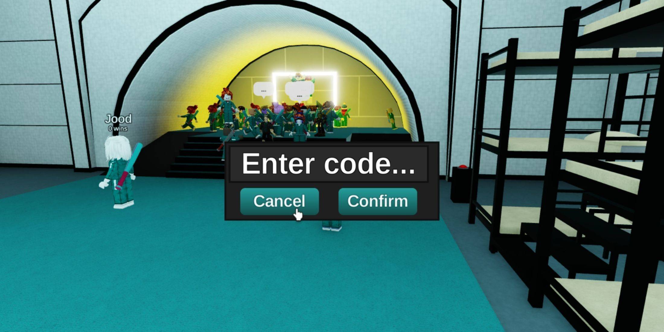 Image: Code Redemption Interface