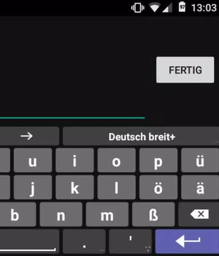 German for AnySoftKeyboard Captura de pantalla 2