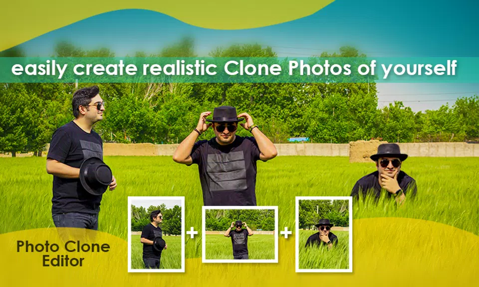 Photo Clone App twins Editor应用截图第1张
