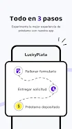 LuckyPlata - Préstamo en línea Captura de pantalla 2