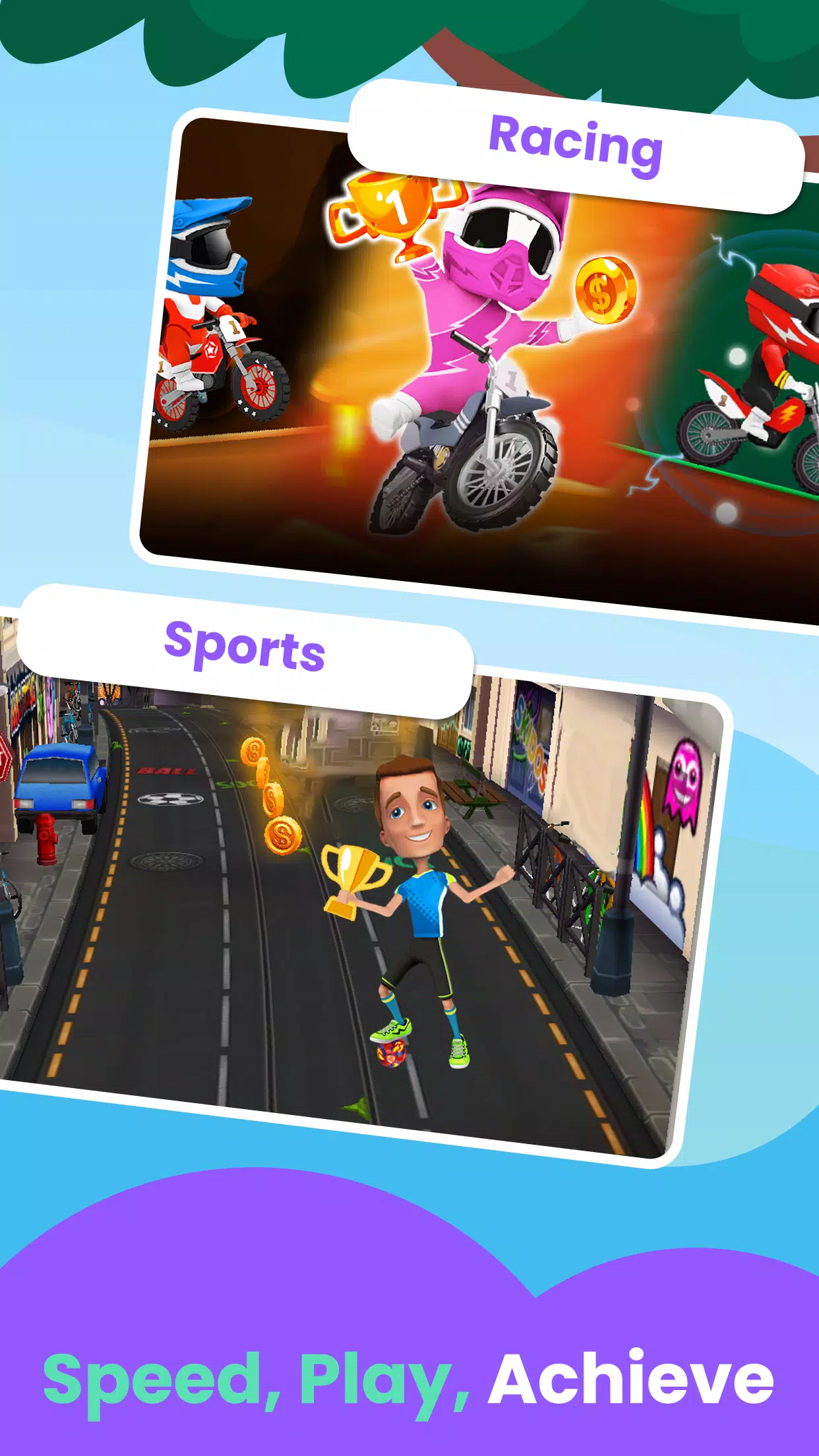 Jeu amusant enfant 3,4,5,6 ans