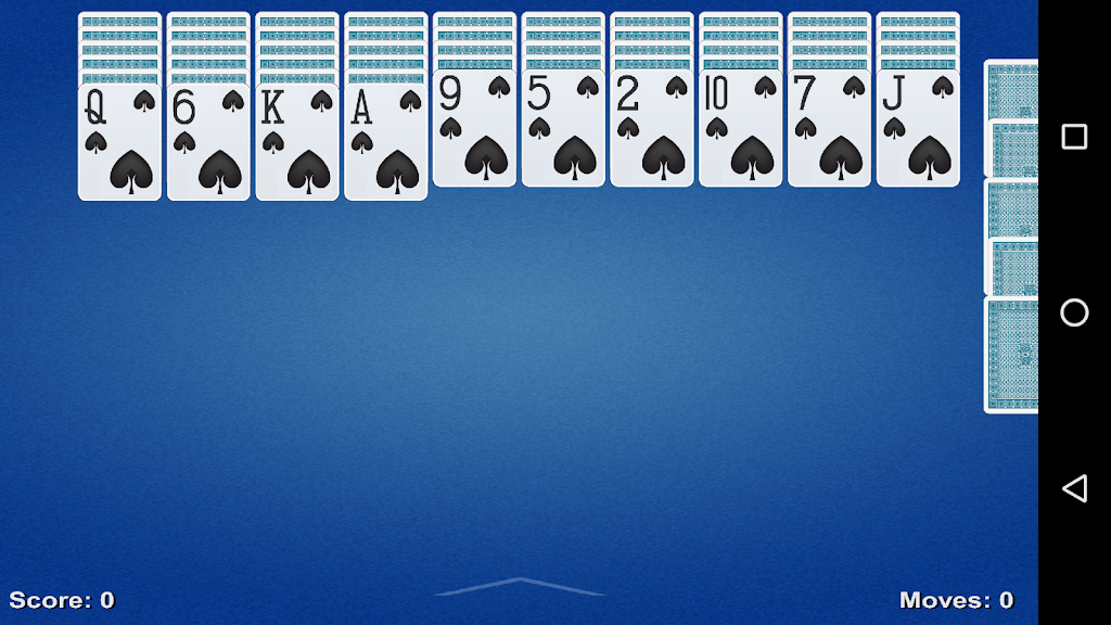 Spider Solitaire Game Скриншот 0