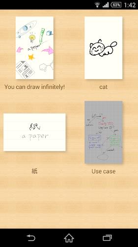 Handwriting memo a Paper ဖန်သားပြင်ဓာတ်ပုံ 2