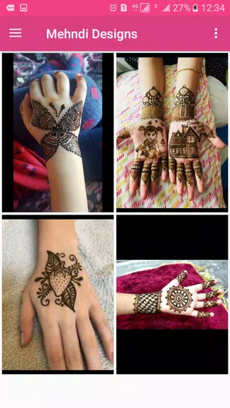 Latest Mehndi Designs Capture d'écran 2