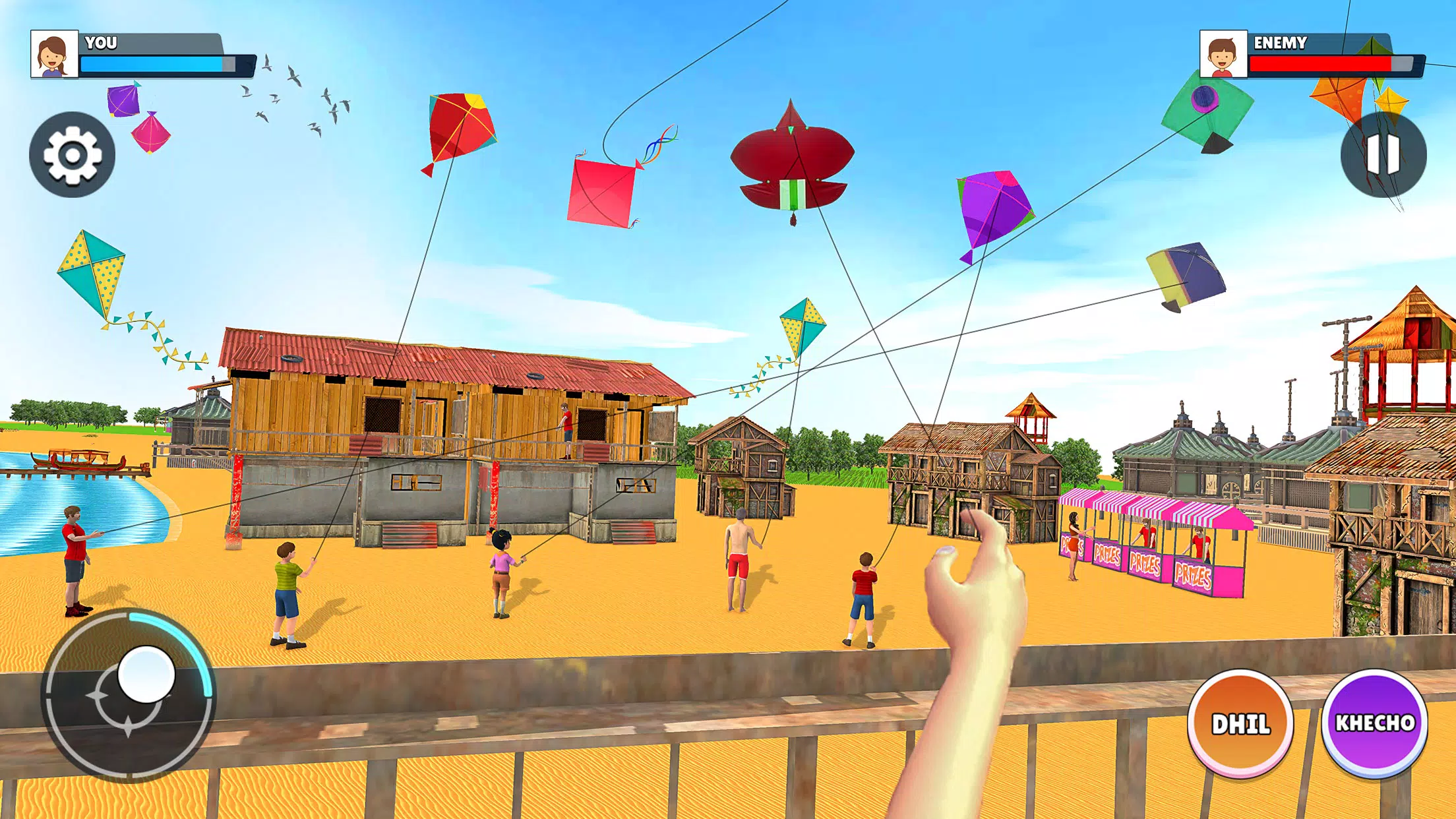 Kite Flying 3D - Pipa Combate 스크린샷 2
