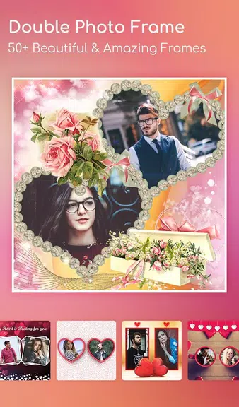Love Collage, Love Photo Frame 스크린샷 2