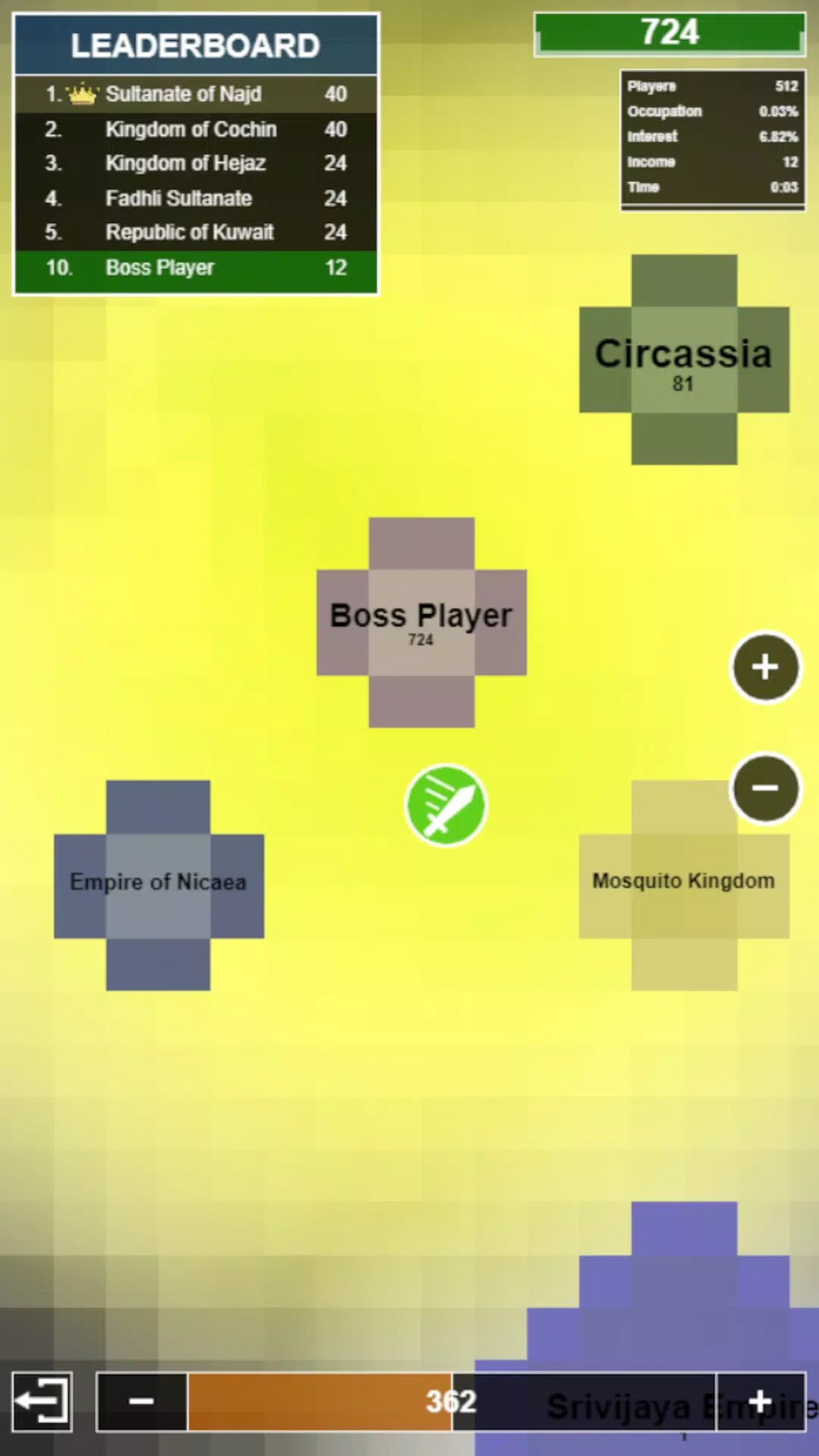 Territorial.io Capture d'écran 0