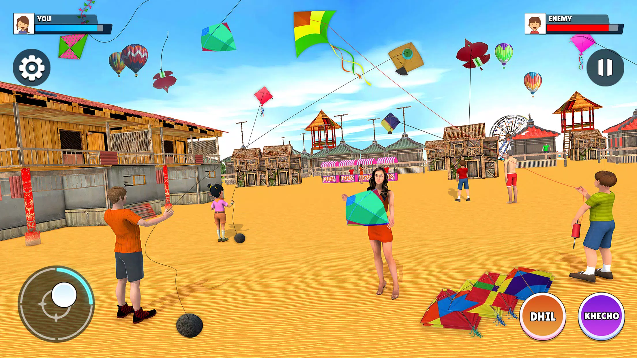 Kite Flying 3D - Pipa Combate 스크린샷 1