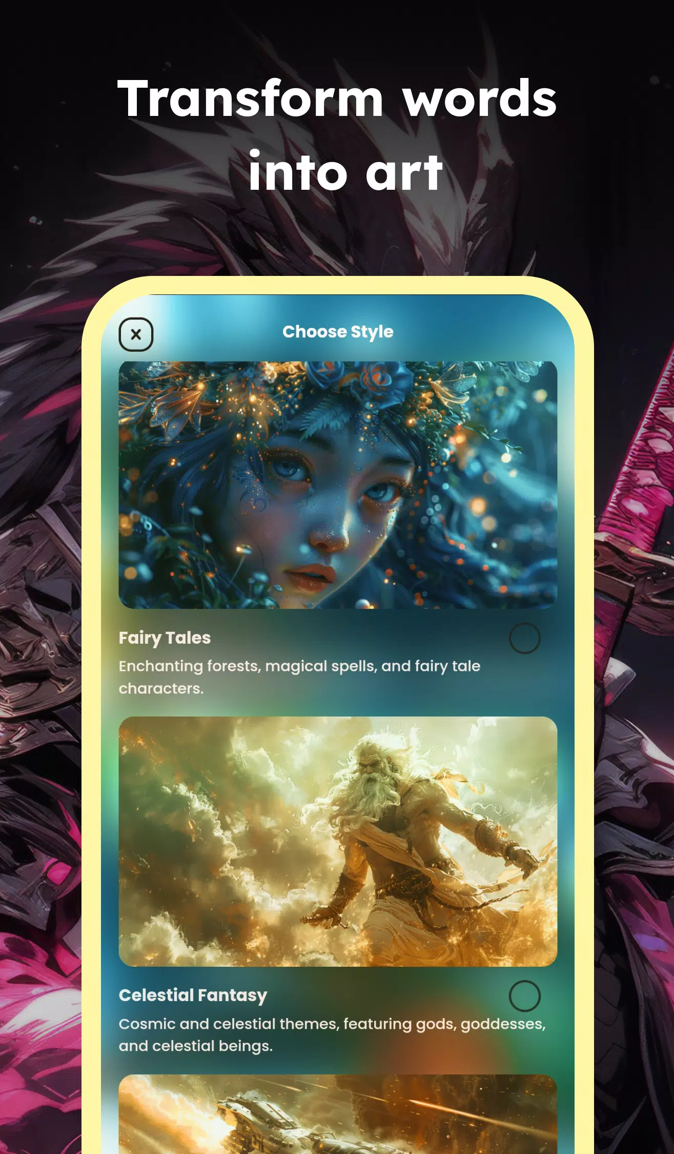 AI Fantasy Art Generator应用截图第1张