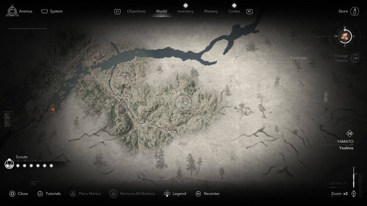 Legendary Sumi-E location in Assassin's Creed Shadows