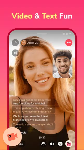 YaYa - Chat & Share Moments Captura de tela 1