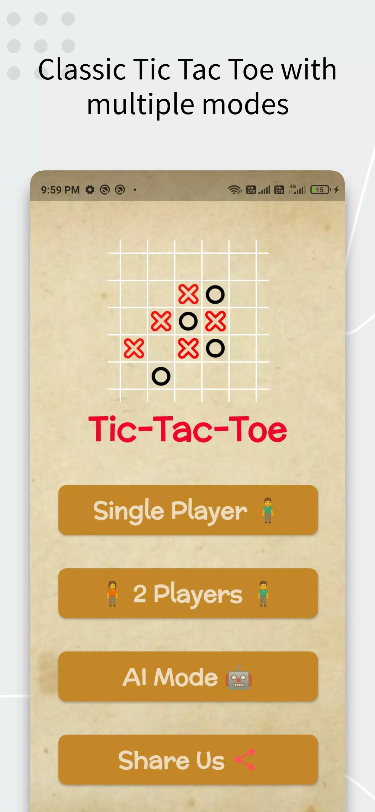 Tic Tac Toe AI Game