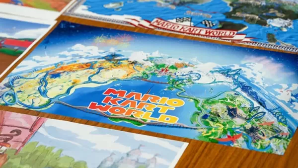 Frühe Entwicklung von Mario Kart World