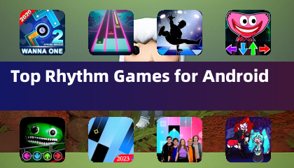 Androidのトップリズムゲーム