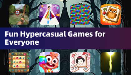 Lustige hyperkasuelle Spiele für alle
